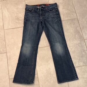 Express Dark Blue Boot Cut Jeans